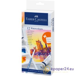 Farby akwarelowe Faber-Castell Creative Studio 12 kolorów