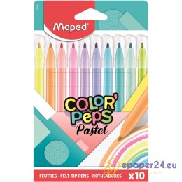 Flamastry Maped Color'Peps Pastel 10 kolorów