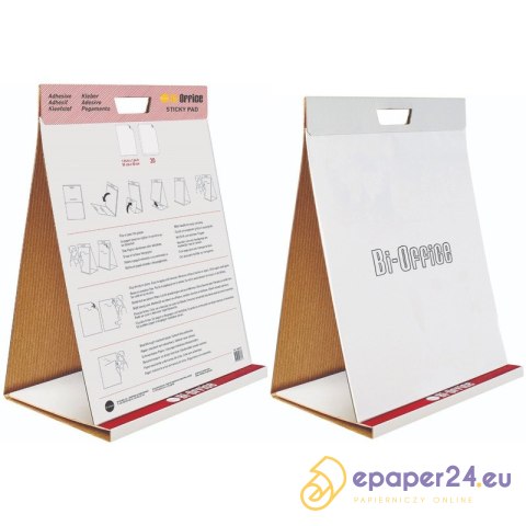 Flipchart blok Bi-Office 50x58.5cm samoprzylepny gładki Flipchart blok Bi-Office 50x58.5cm samoprzylepny gładki