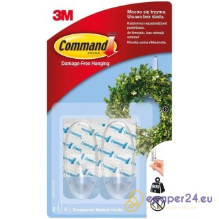 Haczyki Command transparentne (2)