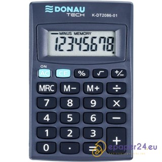 Kalkulator Donau Tech K-DT2086-01 czarny