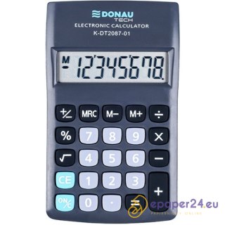 Kalkulator Donau Tech K-DT2087-01 czarny