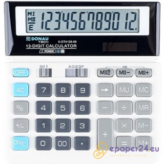 Kalkulator Donau Tech K-DT4126-09 biały