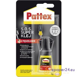 Klej Pattex S.O.S. 5g z pędzelkiem