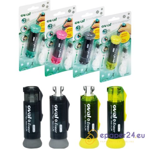 Korektor w taśmie Oval QDR-506 5mm/6m +wkład Korektor w taśmie Oval QDR-506 5mm/6m +wkład