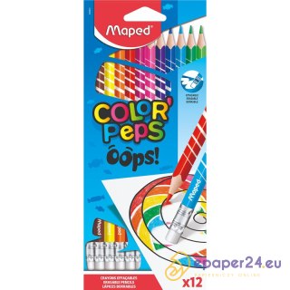 Kredki Maped Color'Peps Oops! 12 kolorów