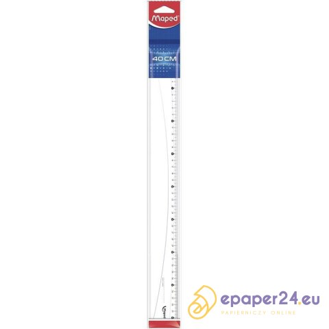 Linijka plastikowa Maped Classic 40cm Linijka plastikowa Maped Classic 40cm