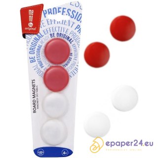 Magnesy do tablic MemoBe śr.40mm (4)