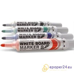 Marker do tablic Pentel Maxiflo MWL5W czerwony