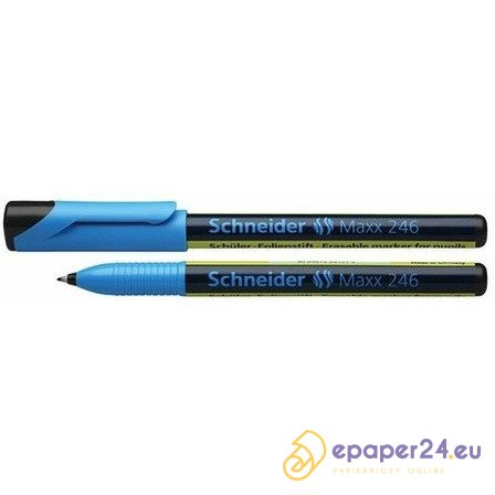 Marker niepermanentny Schneider Maxx 246 czerwony Marker niepermanentny Schneider Maxx 246 czerwony