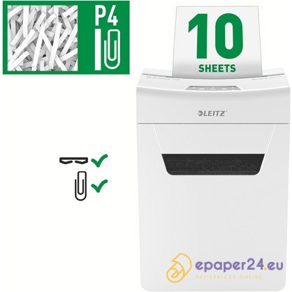 NISZCZARKA LEITZ IQ PROTECT 10 P-4 NISZCZARKA LEITZ IQ PROTECT 10 P-4