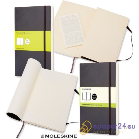 Notatnik Moleskine Classic L (13x21cm) gładki czarny Notatnik Moleskine Classic L (13x21cm) gładki czarny
