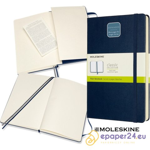 Notatnik Moleskine Classic L (13x21cm) gładki niebieski Notatnik Moleskine Classic L (13x21cm) gładki niebieski