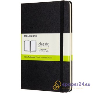 Notatnik Moleskine Classic M (11.5x18cm) gładki czarny