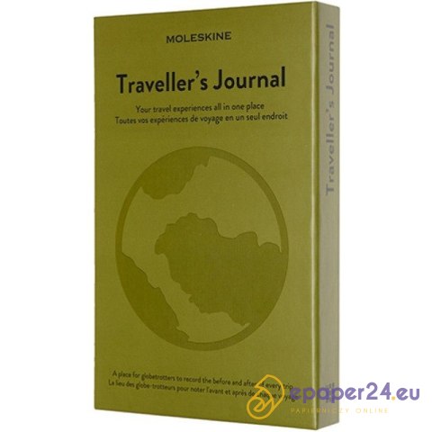 Notatnik Moleskine Passion Traveller's Journa 13x21cm zielony Notatnik Moleskine Passion Traveller's Journa 13x21cm zielony