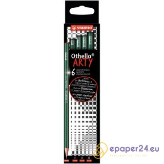 Ołówki Stabilo Othello Arty Hard (2x2H 2x3H 2x4H)