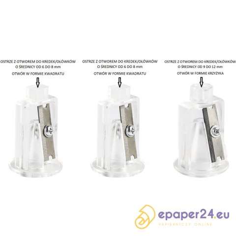 Ostrza do temperówki Eagle EG-5161 USB (3) Ostrza do temperówki Eagle EG-5161 USB (3)