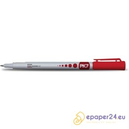 PIÓRO KULKOWE RYSTOR PK7 0.7mm CZERWONE