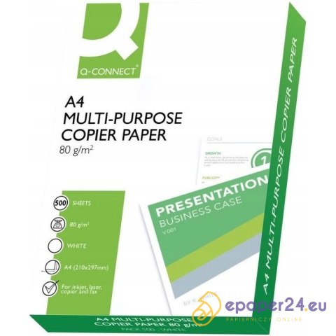 Papier Q-Connect A4/80g (500) Papier Q-Connect A4/80g (500)