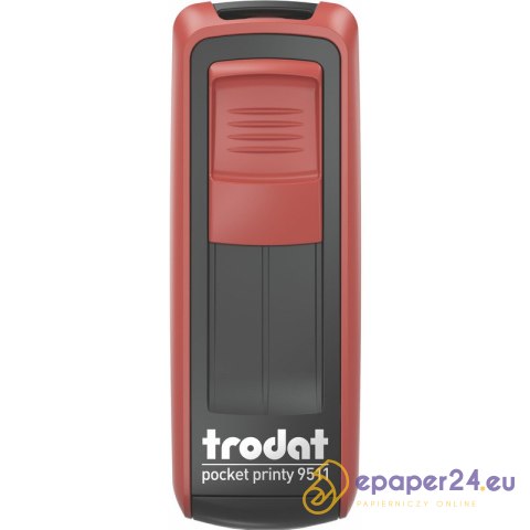 Pieczątka Trodat Pocket Printy 9511 czerwona Pieczątka Trodat Pocket Printy 9511 czerwona