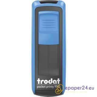 Pieczątka Trodat Pocket Printy 9511 niebieska