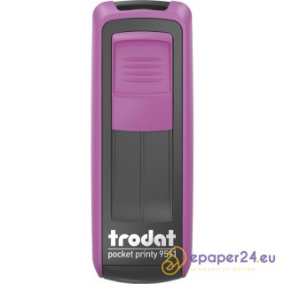 Pieczątka Trodat Pocket Printy 9511 różowa