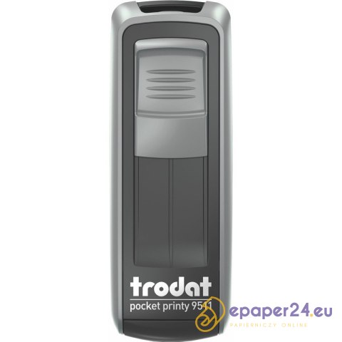 Pieczątka Trodat Pocket Printy 9511 srebrna Pieczątka Trodat Pocket Printy 9511 srebrna