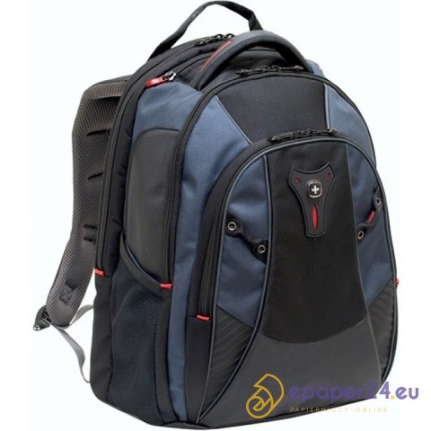 Plecak na notebook Wenger Mythos 16" czarno-niebieski Plecak na notebook Wenger Mythos 16" czarno-niebieski