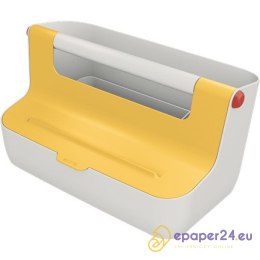 Pojemnik z uchwytem Leitz Cosy szary