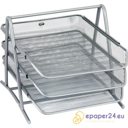 Półki na dokumenty Grand GR-069S metalowe srebrne