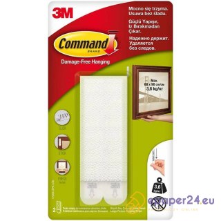 Rzepy do wieszania obrazów Command białe (2)