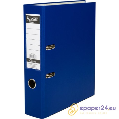 Segregator Bantex Budget Classic A4/75mm czarny Segregator Bantex Budget Classic A4/75mm czarny