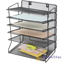 Sorter na dokumenty Q-Connect metalowy czarny