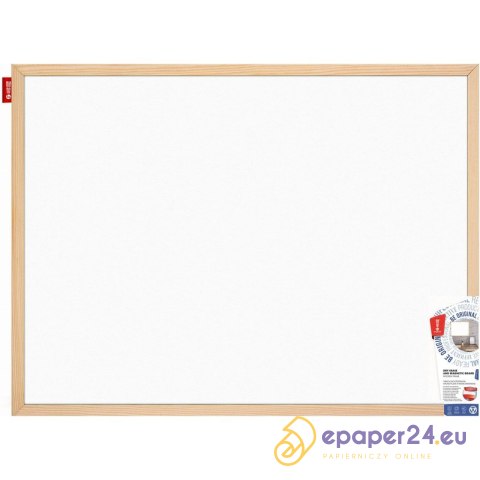 Tablica suchościeralna MemoBe 80x60cm rama drewniana Tablica suchościeralna MemoBe 80x60cm rama drewniana