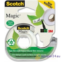 Taśma biurowa Scotch Magic 19mm/20m + podajnik