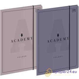 Teczka kartonowa z gumką Interdruk Academy A4+