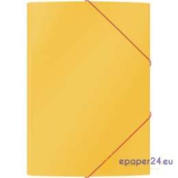 Teczka kartonowa z gumką Leitz Cosy A4 żółta