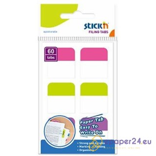 Zakładki Stick'n 25x28mm 3 kolory (3x20)