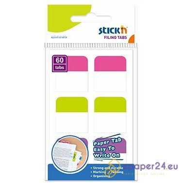 Zakładki Stick'n 25x28mm 3 kolory (3x20) Zakładki Stick'n 25x28mm 3 kolory (3x20)