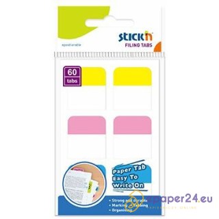 Zakładki Stick'n 25x28mm 3 kolory (3x20)