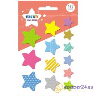 Zakładki Stick'n Gwiazdy (195)