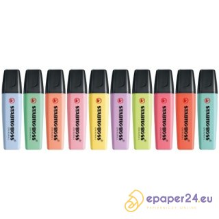 Zakreślacz Stabilo Boss Original Pastel czerwony