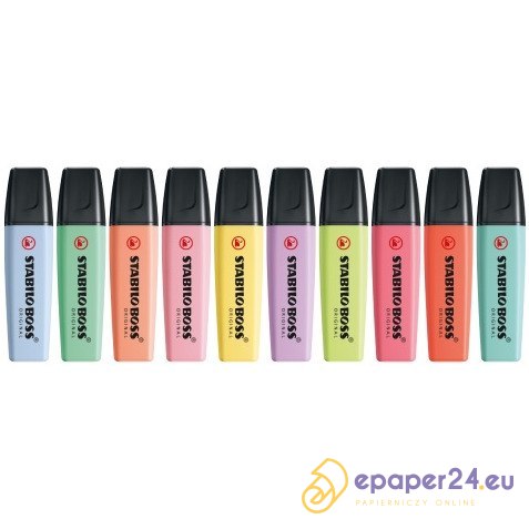 Zakreślacz Stabilo Boss Original Pastel mglisty szary
