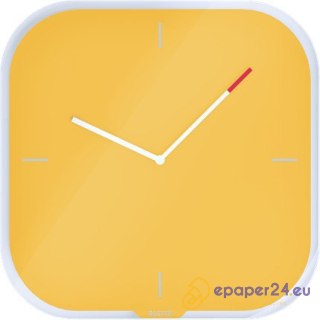 ZEGAR ŚCIENNY LEITZ COSY ŻÓŁTY