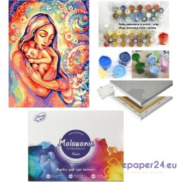 Zestaw Malowanie po numerach Ipicasso 30x40 cm Matczyna miłość