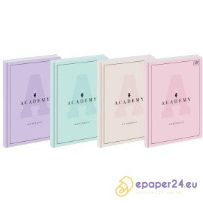 Zeszyt Interdruk Academy Pastel A4/60k kratka