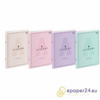 Zeszyt Interdruk Academy Pastel A5/60k linia