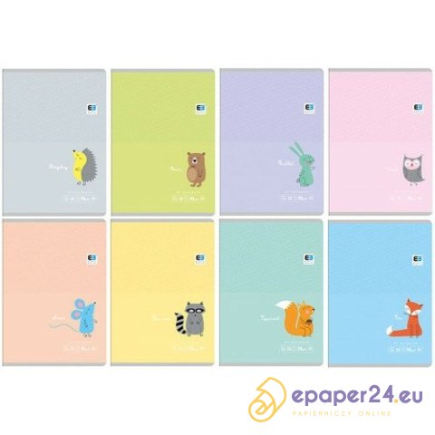 Zeszyt Interdruk B&B Kids Pastel A5/32k linia Zeszyt Interdruk B&B Kids Pastel A5/32k linia