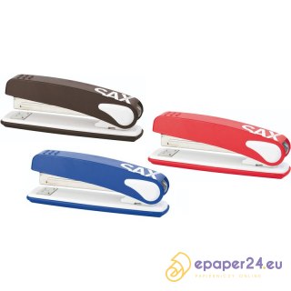 Zszywacz Sax Design 249 PaperBox czerwony