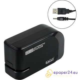Zszywacz elektryczny Eagle EG-1610 USB czarny